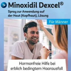 Dexcel Minoxidil 50 mg / ml Spray z.Anw.a.d.Kopfhaut, 60 ml><noscript><img width=