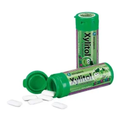 Miradent Xylitol Kaugummi Apfel Kids, 30 g> Zahnpflegekaugummi|Mundpflege