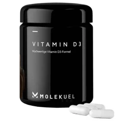 Molekuel Premium Vitamin D3-Formel, 120 St> Vitamin D (Colecalciferol)