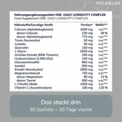 MoleQlar Longevity One Beutel, 30 St><noscript><img width=