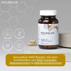MoleQlar Longevity Regenad Kapseln, 60 St> Vitamin B Komplex|Grüner Tee