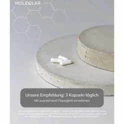 Moleqlar Taurin high Dose L-Taurine Kapseln, 90 St