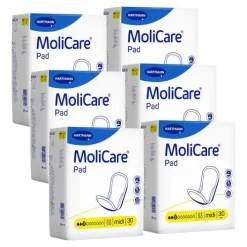 Molicare Pad 3 Tropfen, 6X30 St> Ein- & Vorlagen