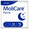 Molicare Pants Night Inkontinenzhosen Größe M, 15 St> Windeln & Pants