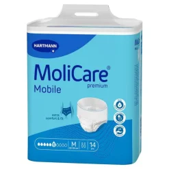 Molicare Premium Mobile 6 Tropfen Größe M, 14 St