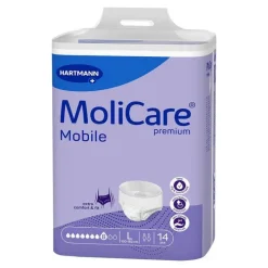 Molicare Premium Mobile 8 Tropfen Größe L, 14 St> Windeln & Pants|Ein- & Vorlagen