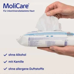 Molicare ® Skin Feuchtpflegetücher, 50 St> Alltagshilfen|Duschen & Waschen