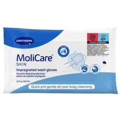 Molicare Skin Waschhandschuhe, 8 St
