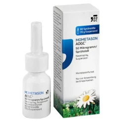 ADGC MOMETASON ® 50 µg/Sprühstoß Nasenspray, 10 g> Nasenspray Allergie|Mometason Nasenspray