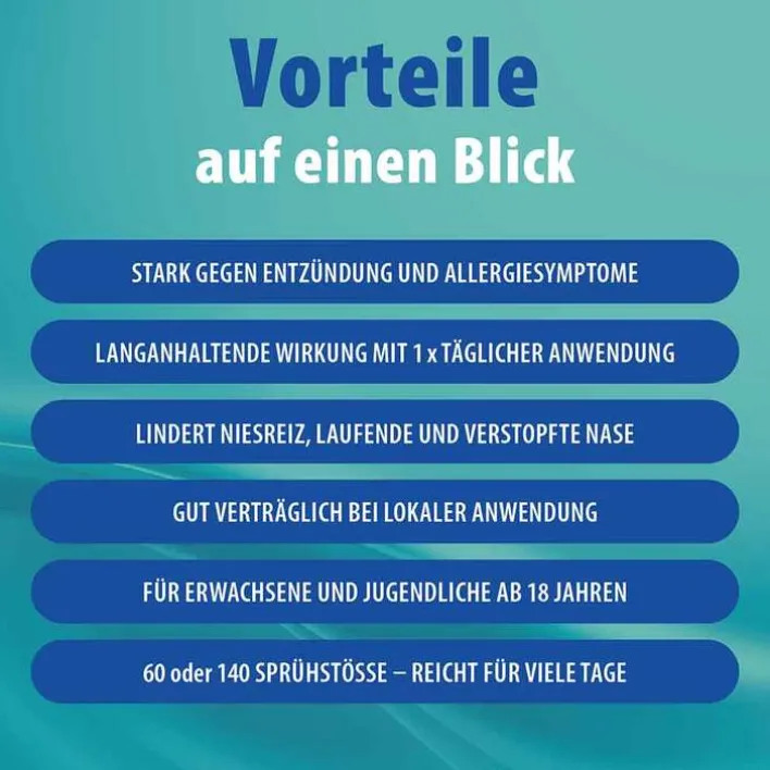 Puren Mometason Heuschnupfenspray 50 µg, 10 g> Mometason Nasenspray|Allergie Medikamente
