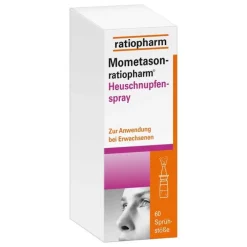 Ratiopharm Mometason Heuschnupfenspray, 10 g> Nasenspray Allergie