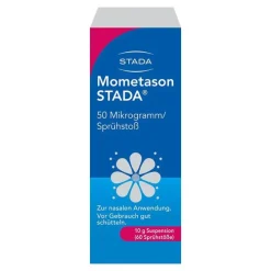 Mometason STADA Heuschnupfenspray 50 µg / Sprühs.60, 10 g> Mometason Nasenspray