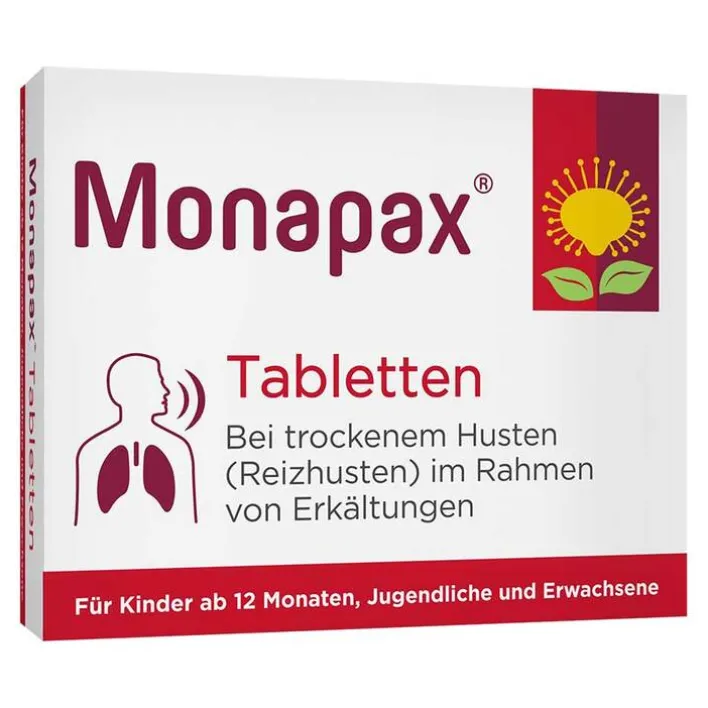 Monapax Tabletten, 40 St>Kinder Hustenstiller Kinder|Hustenstiller