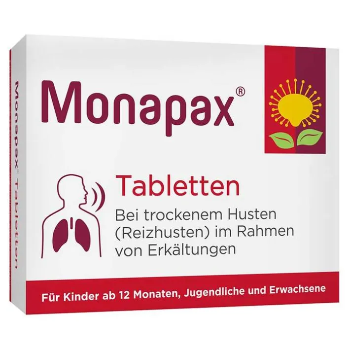 Monapax Tabletten, 100 St>Kinder Hustenstiller Kinder|Hustenstiller