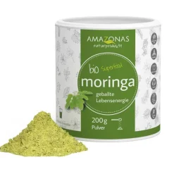 Moringa 100% Bio Pur Pulver, 200 g