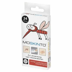 Moskinto Pflaster Hängefaltschachtel Eurolochung, 24 St> Mittel Bei Mückenstichen