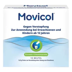 MOVICOL® Beutel Pulver – schnelle Hilfe bei Verstopfung, 10 St