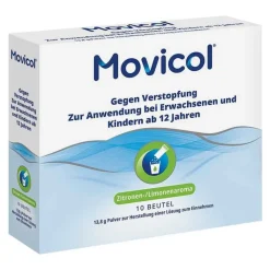 MOVICOL® Beutel Pulver – schnelle Hilfe bei Verstopfung, 10 St