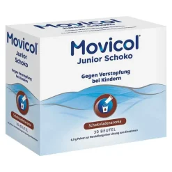 Movicol Junior Schoko Pulver zur Herstellung e.Lösung zum Einnehmen, 30X6.9 g><noscript><img width=