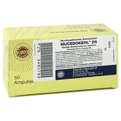 Mucedokehl D 5 Ampullen, 50X1 ml