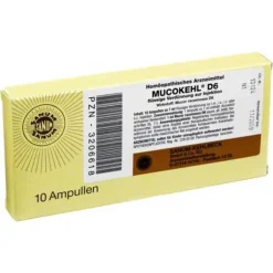 Mucokehl Ampullen D 6, 10X1 ml