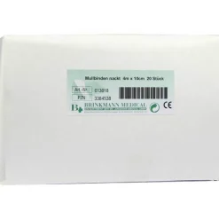 Mullbinden 4mx10cm unverpack, 20 St> Mullbinden