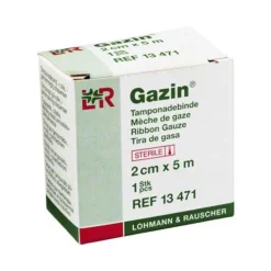 Gazin Mullbinden z.Tamponade steri, 1 St> Mullbinden