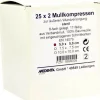 Mullkompressen 5x5 cm steril 8-fach, 25X2 St