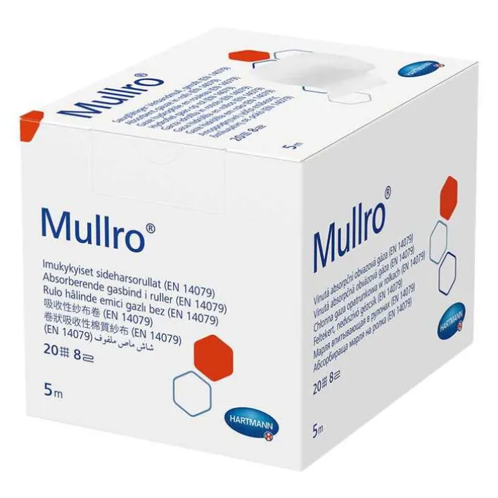 Mullro Verbandmull gerollt 10 cm x 5 m, 1 St> Mull & Zellstoff
