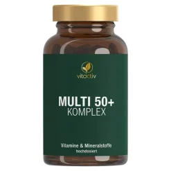 Feelgood Multi 50 + Vitamin- & Mineralstoff-Komplex Kapseln, 60 St> Multivitamine