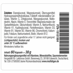 Multidigan Kapseln, 60 St