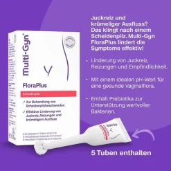 Multi-Gyn ® FloraPlus Gel, 5X5 ml> Intimpflege|Scheidenpilz Medikamente