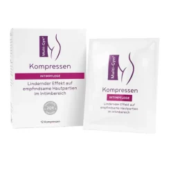 Multi-Gyn Kompressen für Wohlbefinden im Analbereich, 12 St> Intimpflege