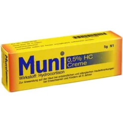 Muni 0,5% HC Creme, 5 g