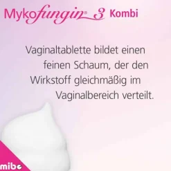 Mykofungin 3 Kombi 200 mg Vaginaltabletten + 10 mg / g Creme, 1 P