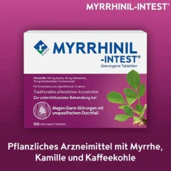 MYRRHINIL-INTEST überzogene Tabletten, 50 St