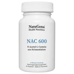 NatuGena NAC 600 N-Acetyl-L-Cystein aus Fermentation Kapseln , 90 St> Aminosäuren