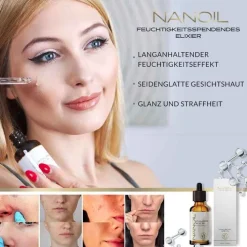 Everett Cosmetics Nanoil Gesichtsserum mit Hyaluronsäure, 50 ml><noscript><img width=
