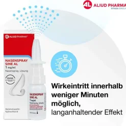NASENSPRAY SINE AL 1 mg/ml, 10 ml
