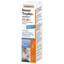 Nasentropfen ratiopharm Kind, 10 ml