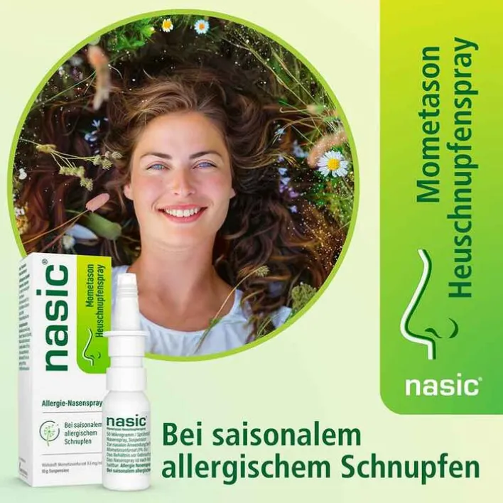 Nasic Mometason Heuschnupfenspray, 18 g> Nasenspray Allergie|Mometason Nasenspray