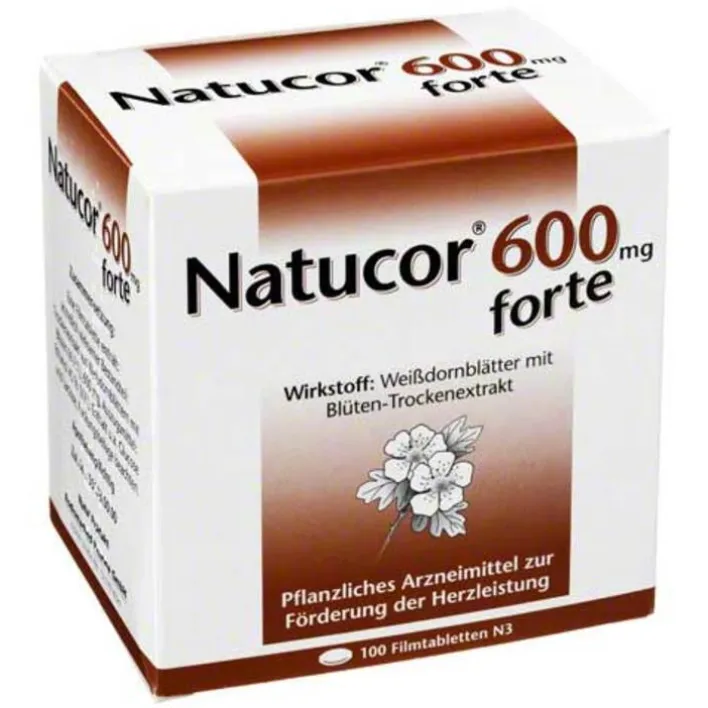 Natucor 600 mg forte Filmtabletten, 100 St> Stärkungsmittel