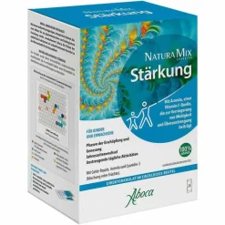 Aboca Natura Mix Advanced Stärkung Granulat, 20X2.5 g> Vitamin C (Ascorbinsäure)|Gelee Royal