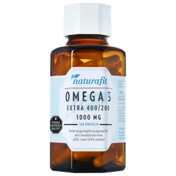 Naturafit Omega 3 extra 400 / 200 Kapseln, 160 St