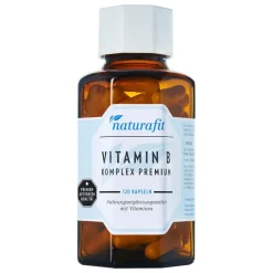 Naturafit Vitamin B Komplex Premium Kapseln, 120 St