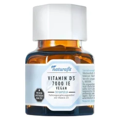Naturafit Vitamin D3 7.000 I.E. vegan Kapseln, 30 St> Vitamin D (Colecalciferol)