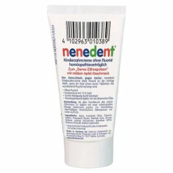 Nenedent Kinderzahncreme ohne Fluor, 50 ml