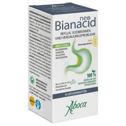 Neobianacid Neo Bianacid Lutschtabletten Zitronengeschmack, 14 St> Sodbrennen Medikamente