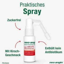 Neo Angin neo-angin Benzydamin Spray gegen akute Halsschmerzen, 30 ml><noscript><img width=