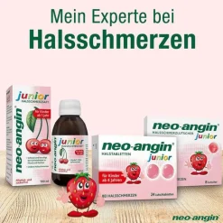 neo-angin® junior Halstabletten, 24 St